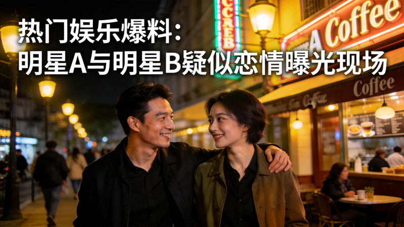 热门娱乐爆料：明星A与明星B疑似恋情曝光现场高清图